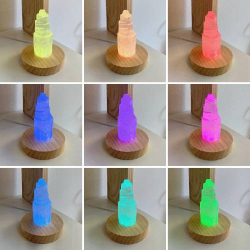 Luminárias de Selenita