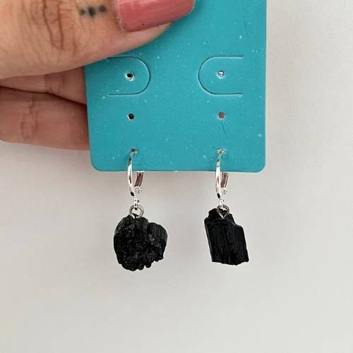 Brinco Mini Argola com Pedras